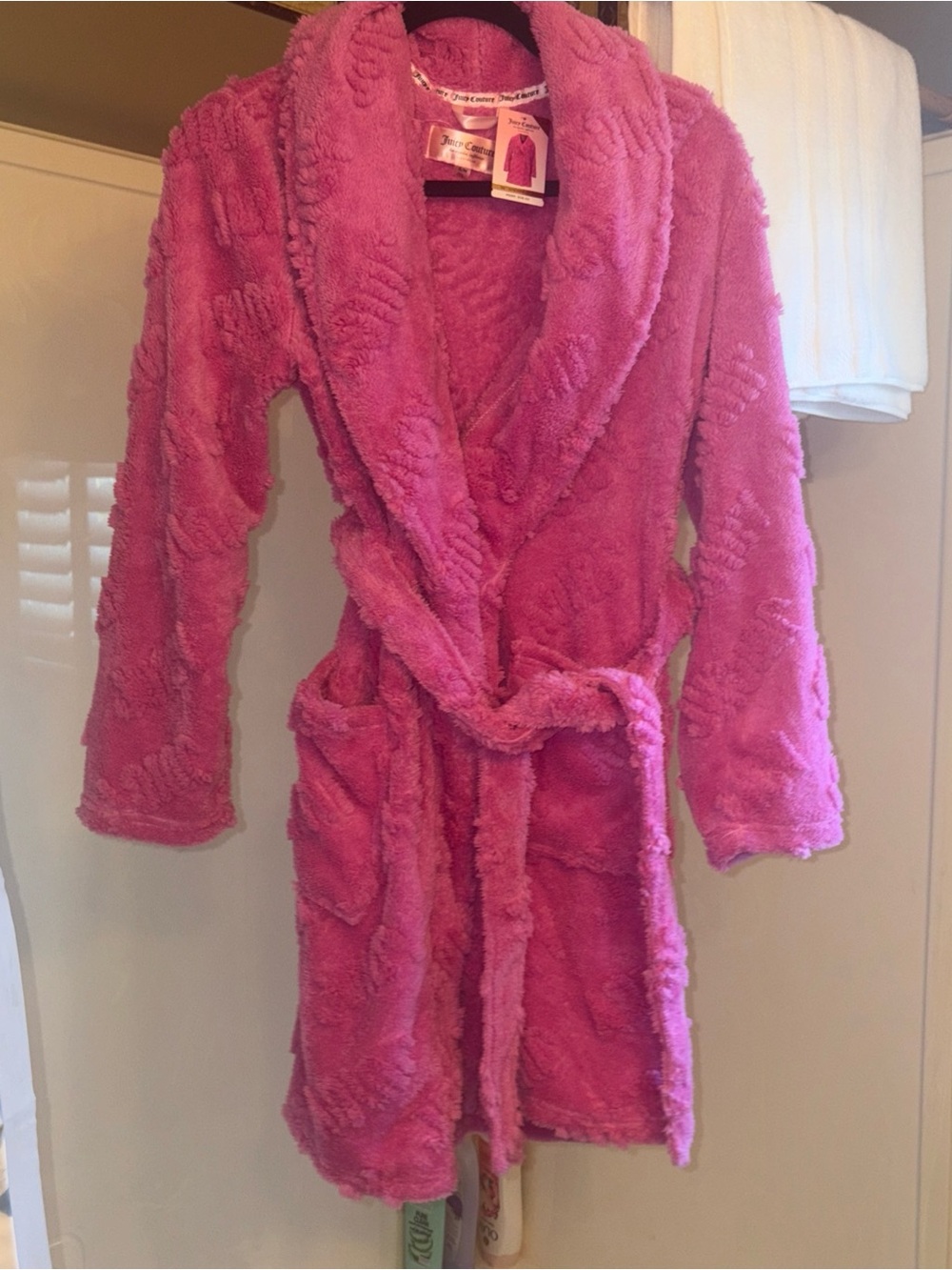 Juicy Couture Hot Pink Bathrobe size S/M